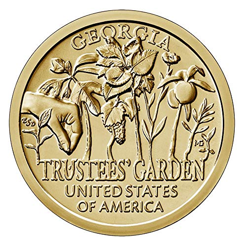 2019 D Georgia Trustees' Garden (price varies) Coin Roll (25) Uncirculated