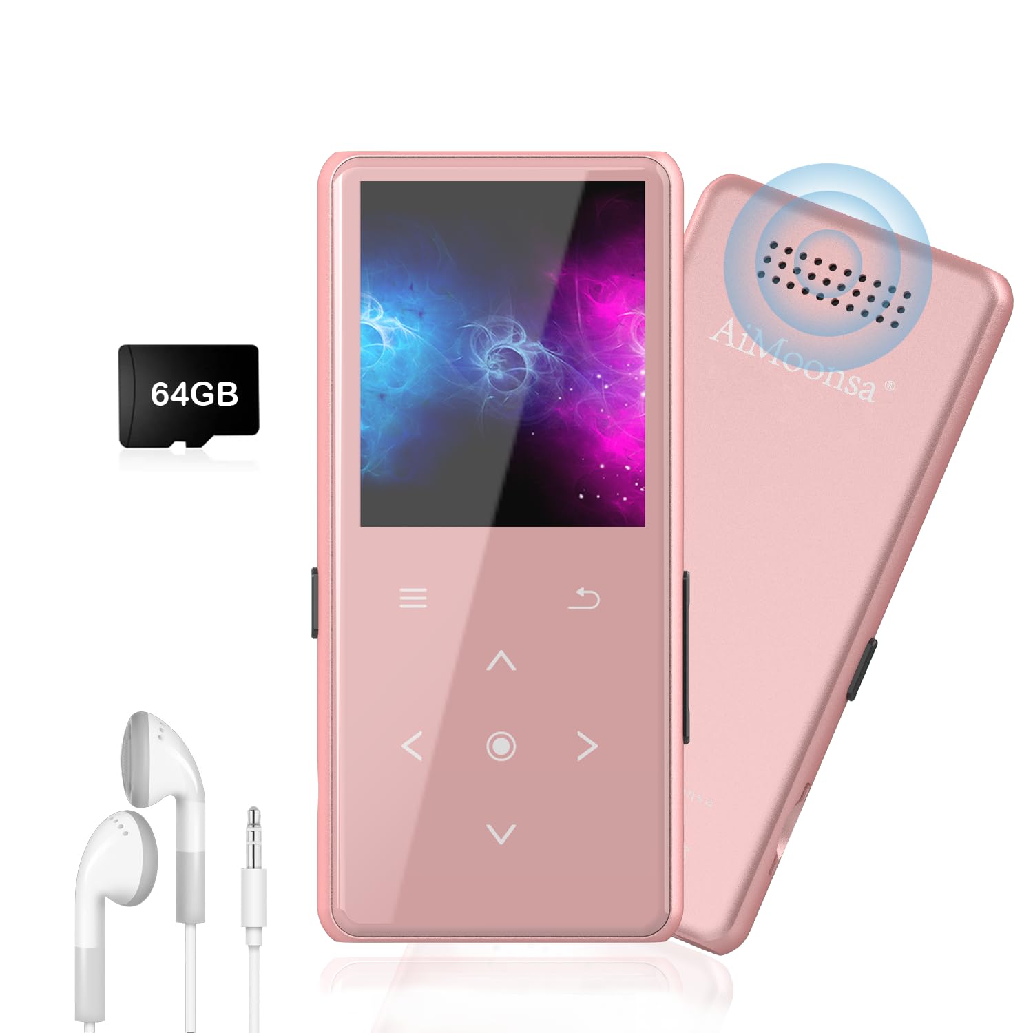 Amazon.com: 64GB MP3 Player with Bluetooth 5.2, AiMoonsa Music