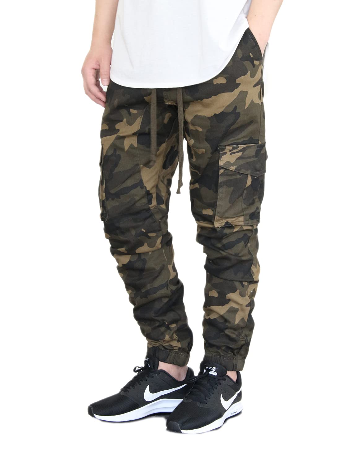 Airninemens Premium Twill Drop Crotch Jogger Pants S 5xl