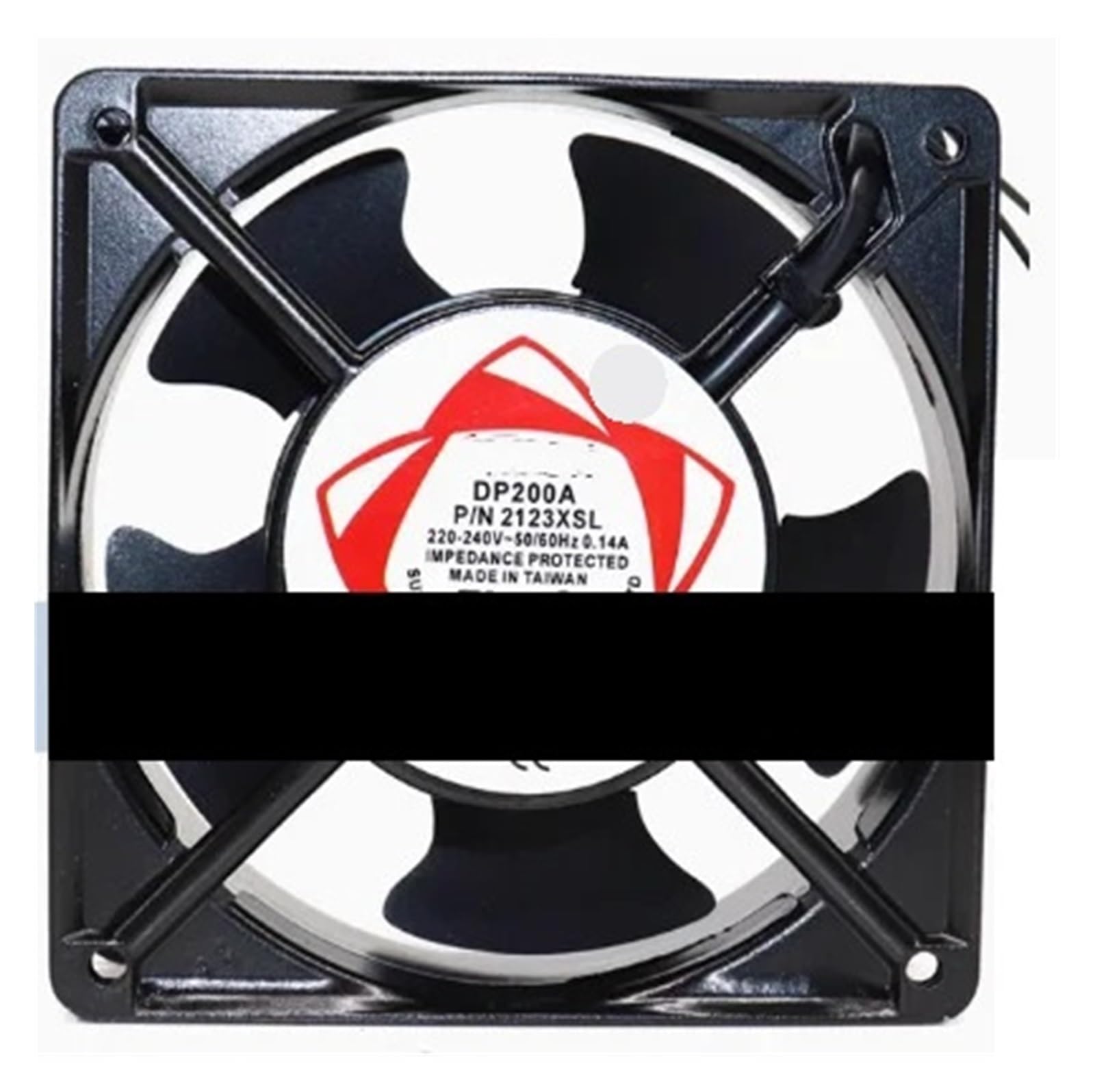 Ventilateur P/N2123XBL à flux d'air optimisé et réduction sonore active
