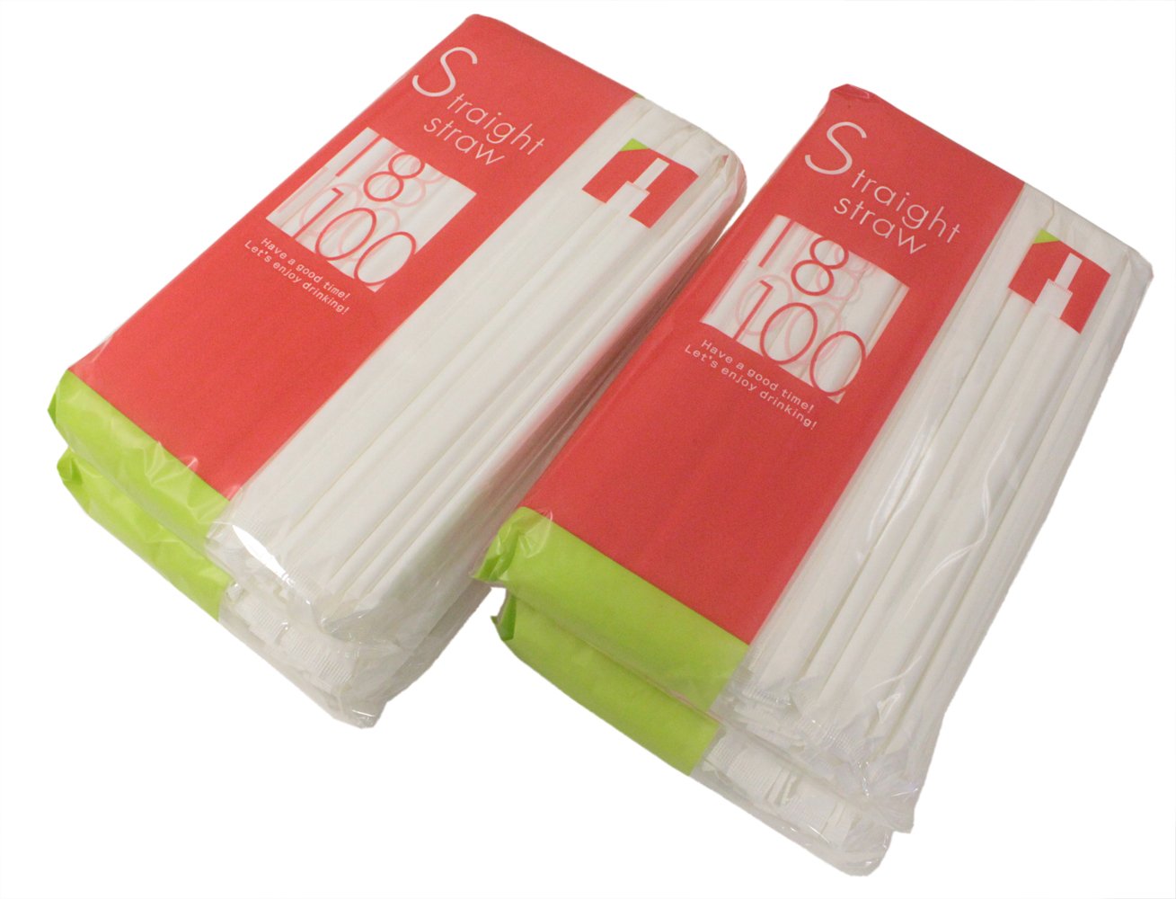 ストロー 袋入り 個包装 100本 4個 400本 : Amazon.sg: Home