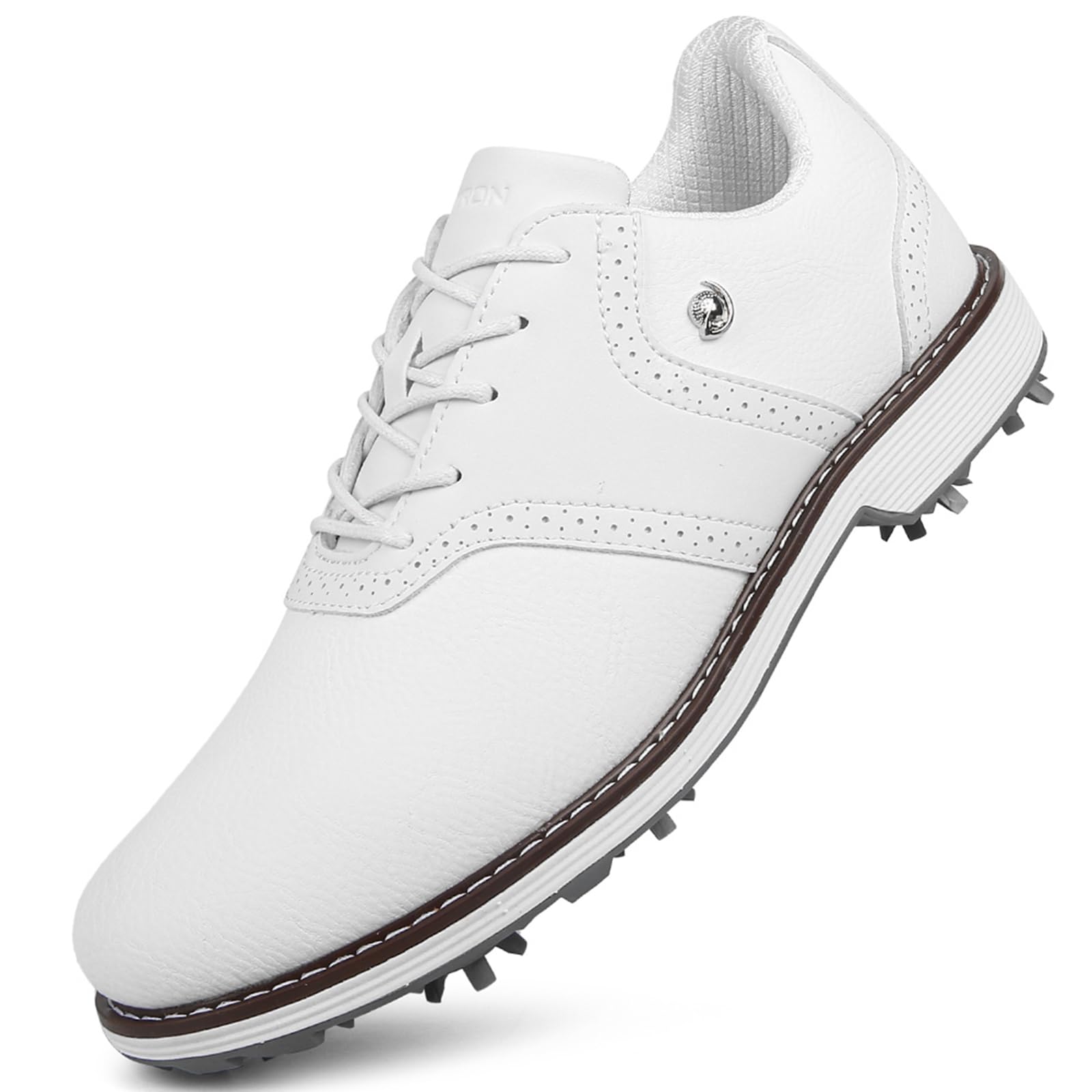 Zapatillas de deporte para golf de hombre NGARY impermeables con clavos estables 8
