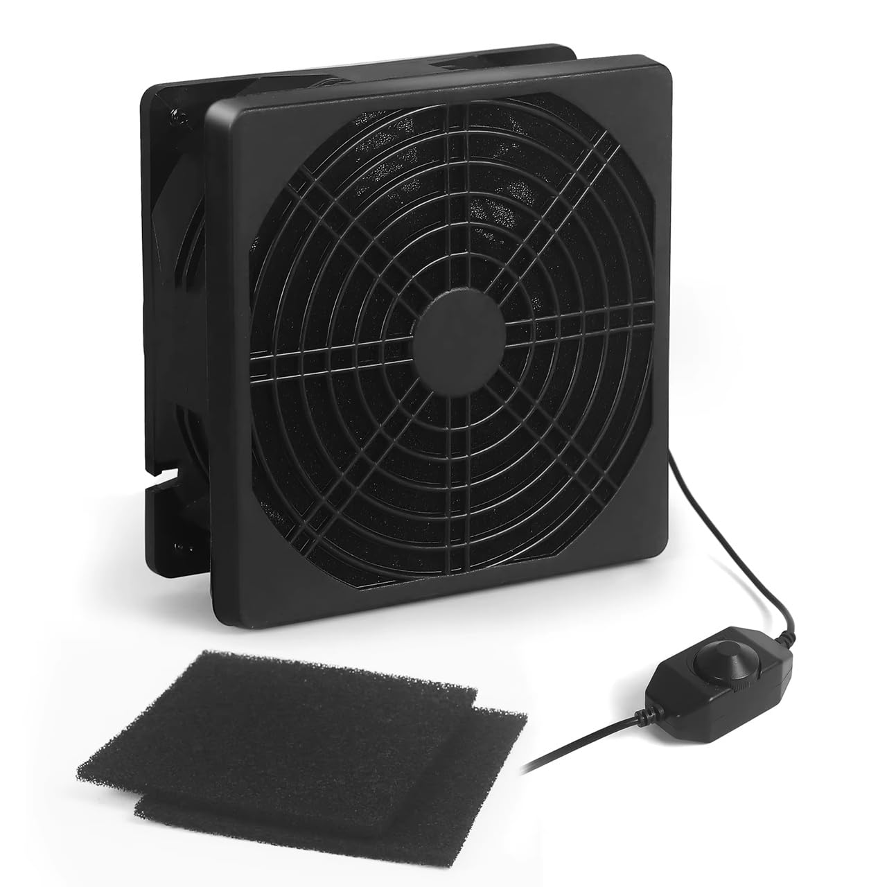 Mini wyciągacz oparów lutowniczych, 12 V, 20 W, lutowany pochłaniacz dymu, zapobieganie wydechowi, DIY, silny wentylator ssący, stacja lutownicza, spawalnicza, naprawa, przyrząd (czarny)