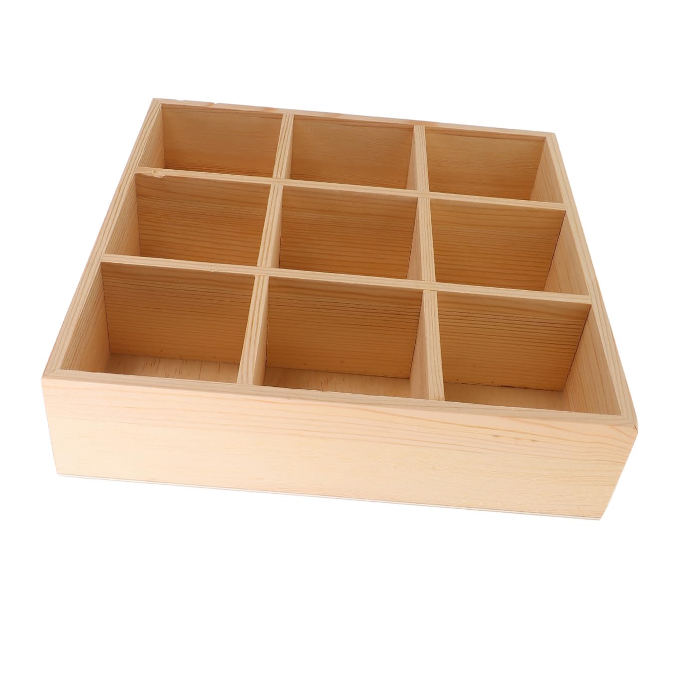 Organisateur portable pour sachets de thé et sucre en bois durable
