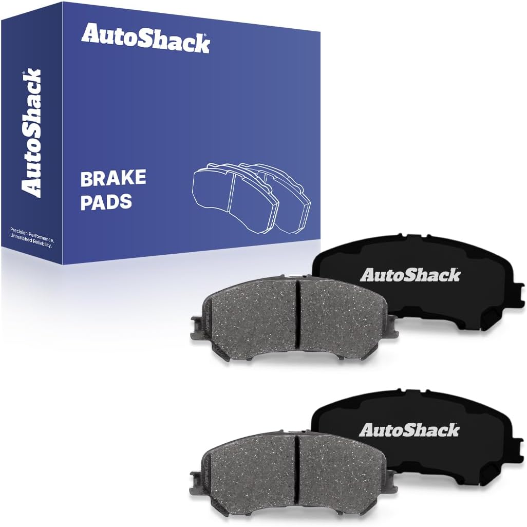 AutoShack Front Ceramic Brake Pad Set Replacement for 2014-2020 Nissan Rogue 2017-2022 Nissan Rogue Sport 4-PC