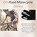 TATACLEA Off-Road Motorcycle,Dirt Bike,ATV, BMX, MTB Racing,Breathable & Non-Slip Outdoor Sports Gloves for Men & Women(Blue,M)