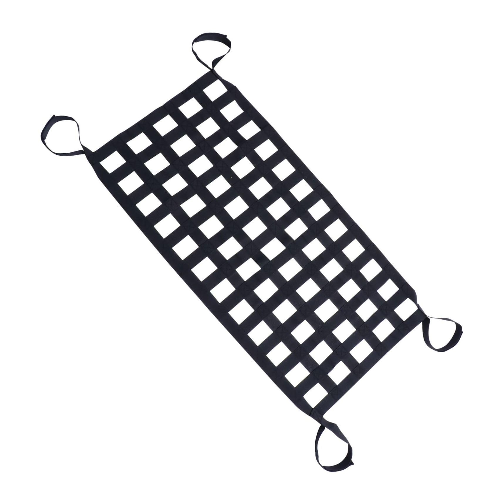 MAGICLULU 1pezzi Rete Portaoggetti per Auto Rete per Tetto Corda Elastica per Carico Imbottita in Organizer per Bagagliaio Auto Tasche in Tessuto