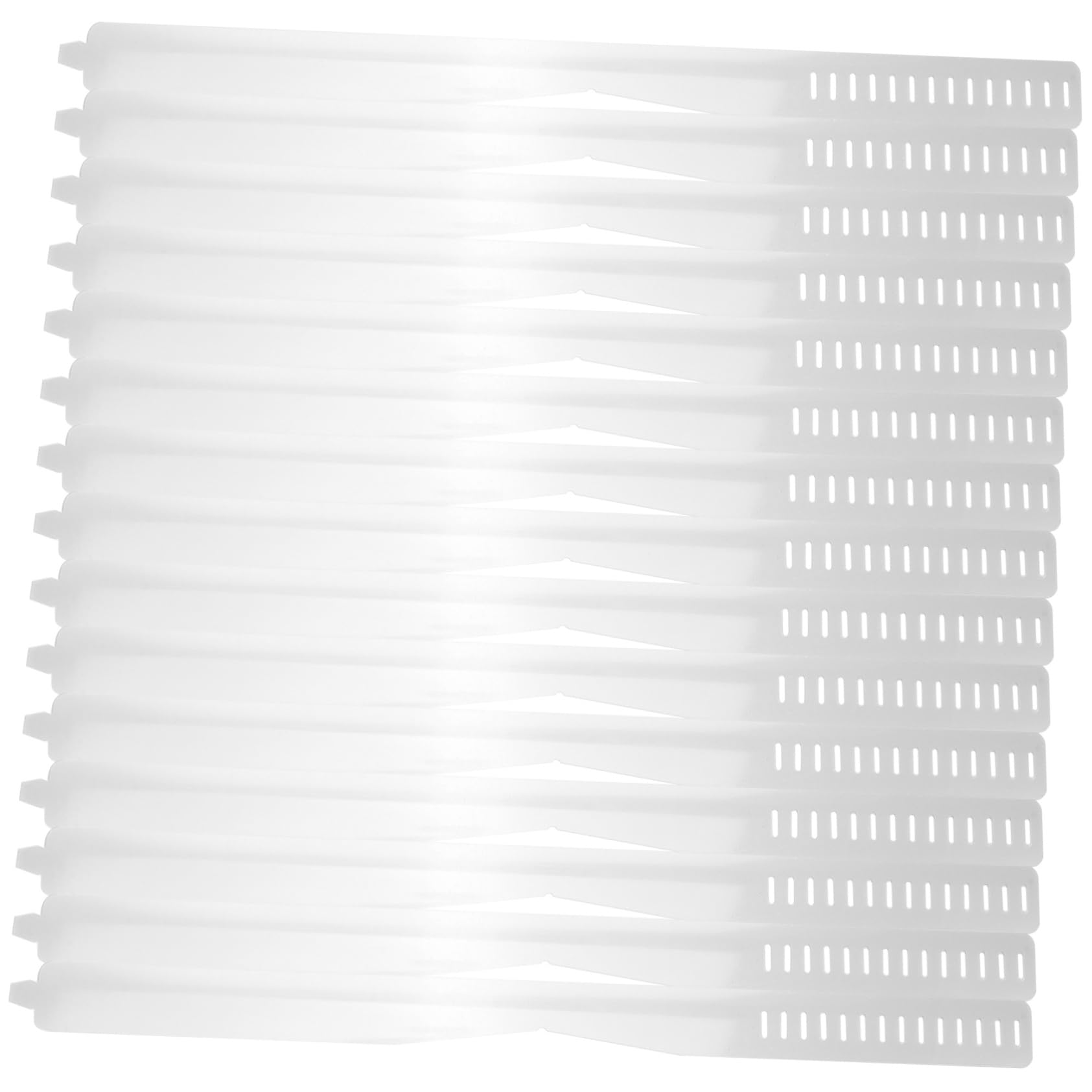 CALLARON 100 Piezas Collar de Pvc para Camisa Soporte de Cuello de Plástico para Camisas de Vestir Moldeador de Cuello Insertos de Plástico de Hombre