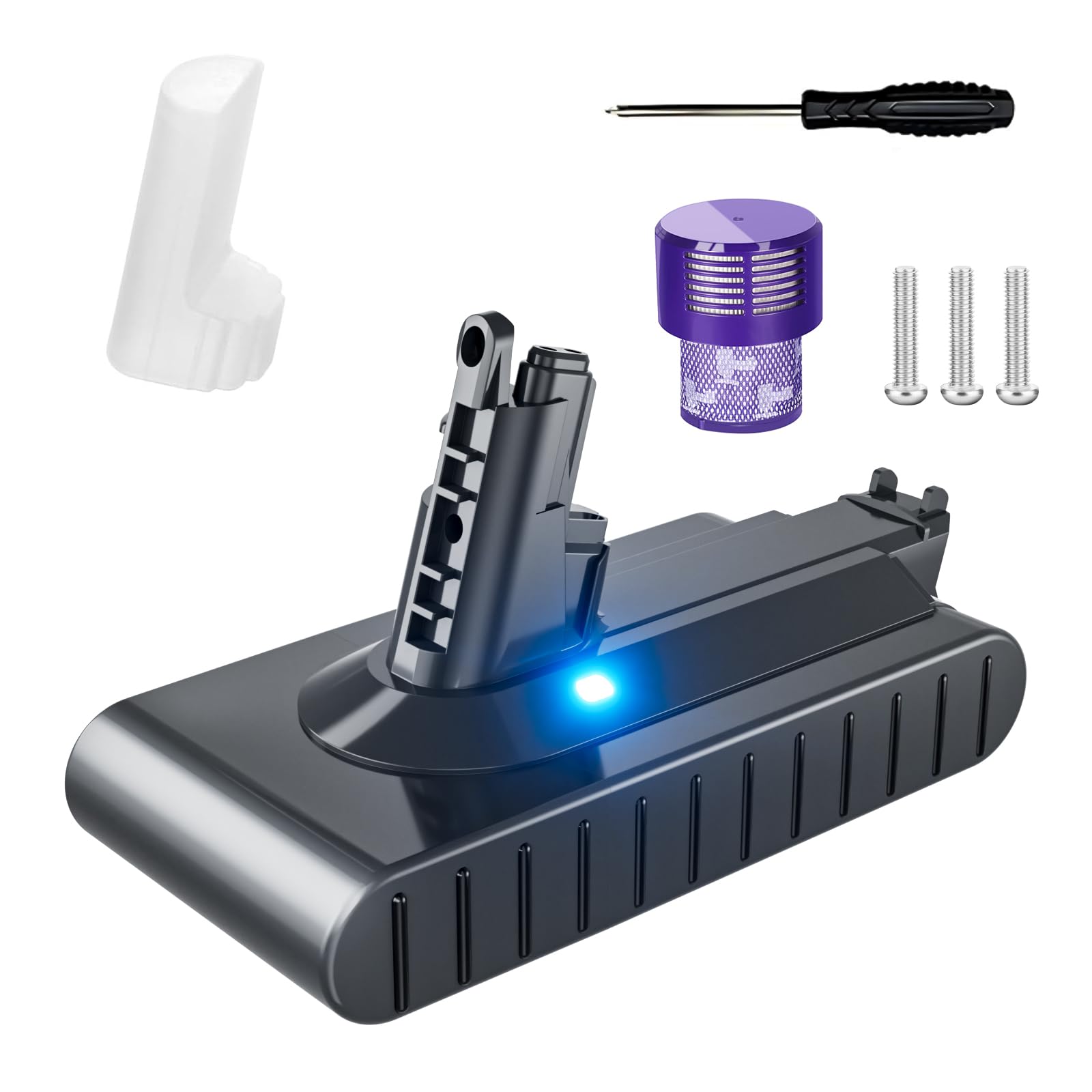 ダイソン☆V11 fluffy sv14☆バッテリー良好 Amazon.com: Upgraded 7000mAh V11 SV14 for Dyson V11 25.2V Li