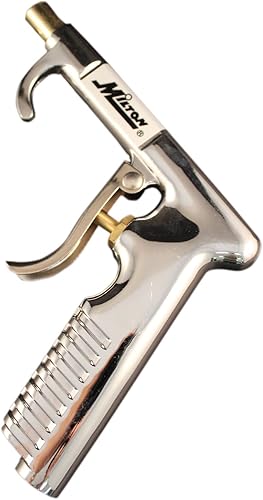 Milton (160BK) Pistola de soplado de empuñadura con punta de seguridad que cumple con OSHA - Caja de 50