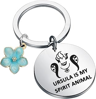 Villain Ursula Keychain Sea Witch Gifts Ursula Is My Spirit Animal Jewelry Ursula Fans Gifts For Friend Family