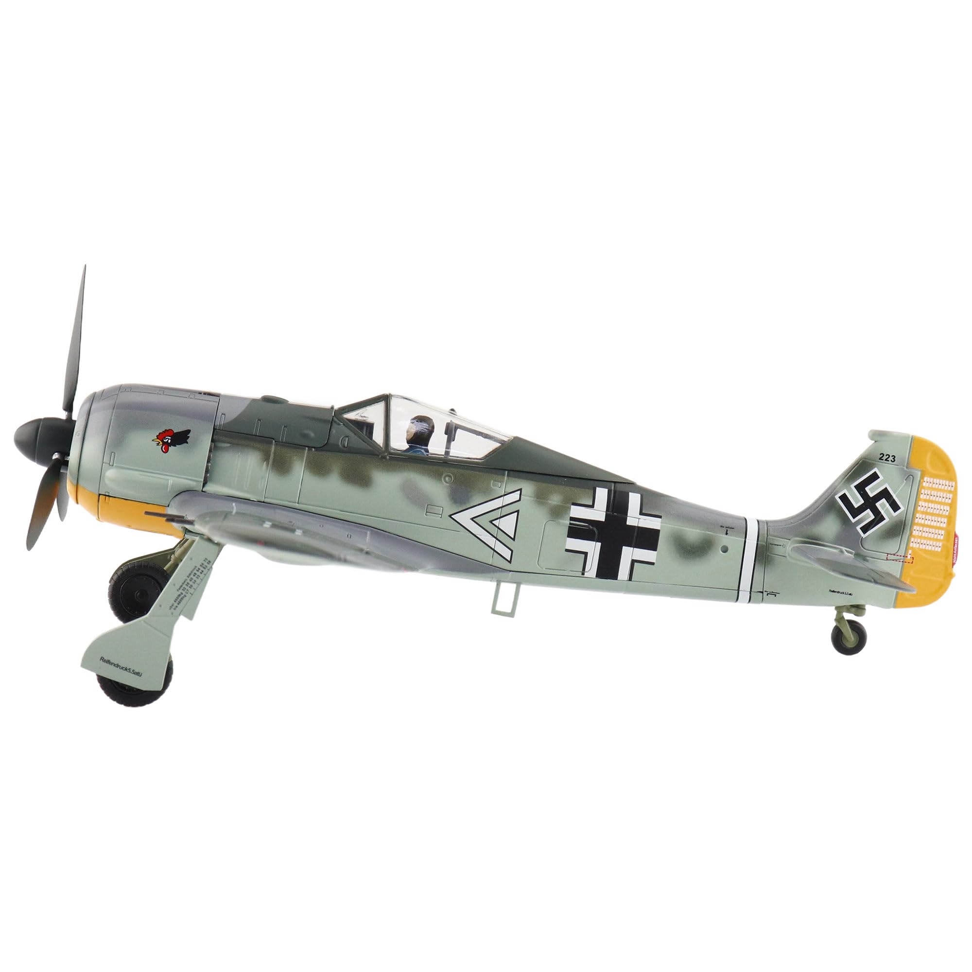 Maquette Hobby Master 1/48 – Focke-Wulf FW 190A-4 – France 1943 – Diecast HA7428