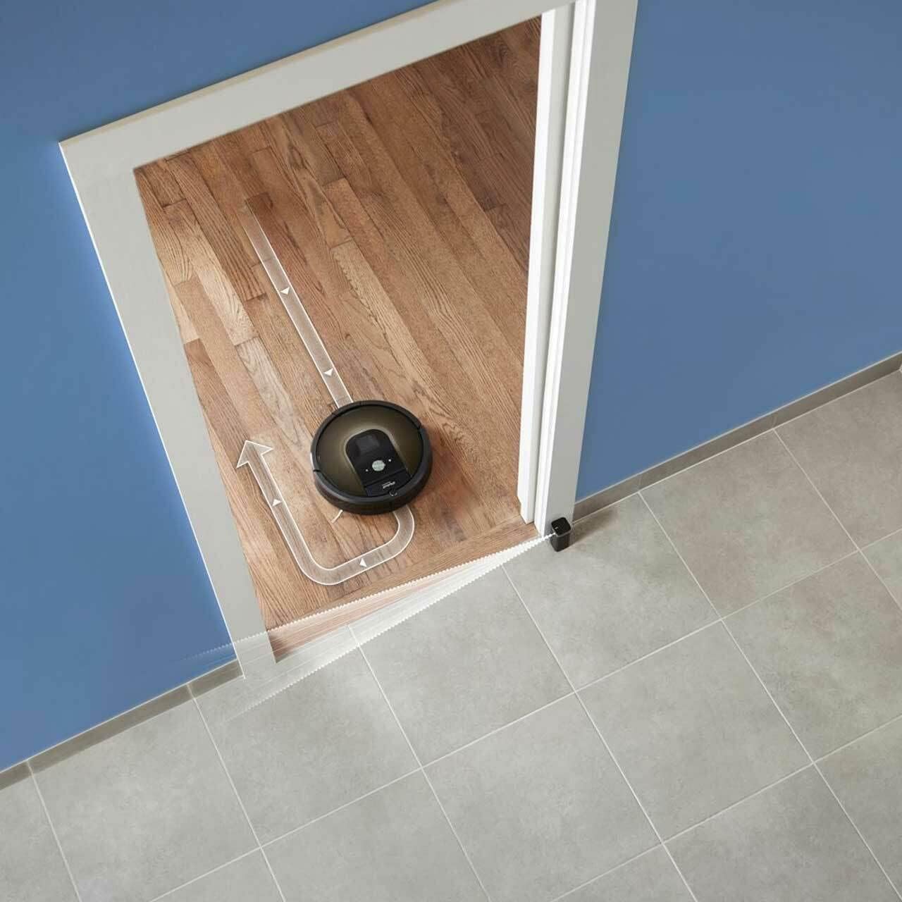 Roomba operating in Virtual Wall Mode