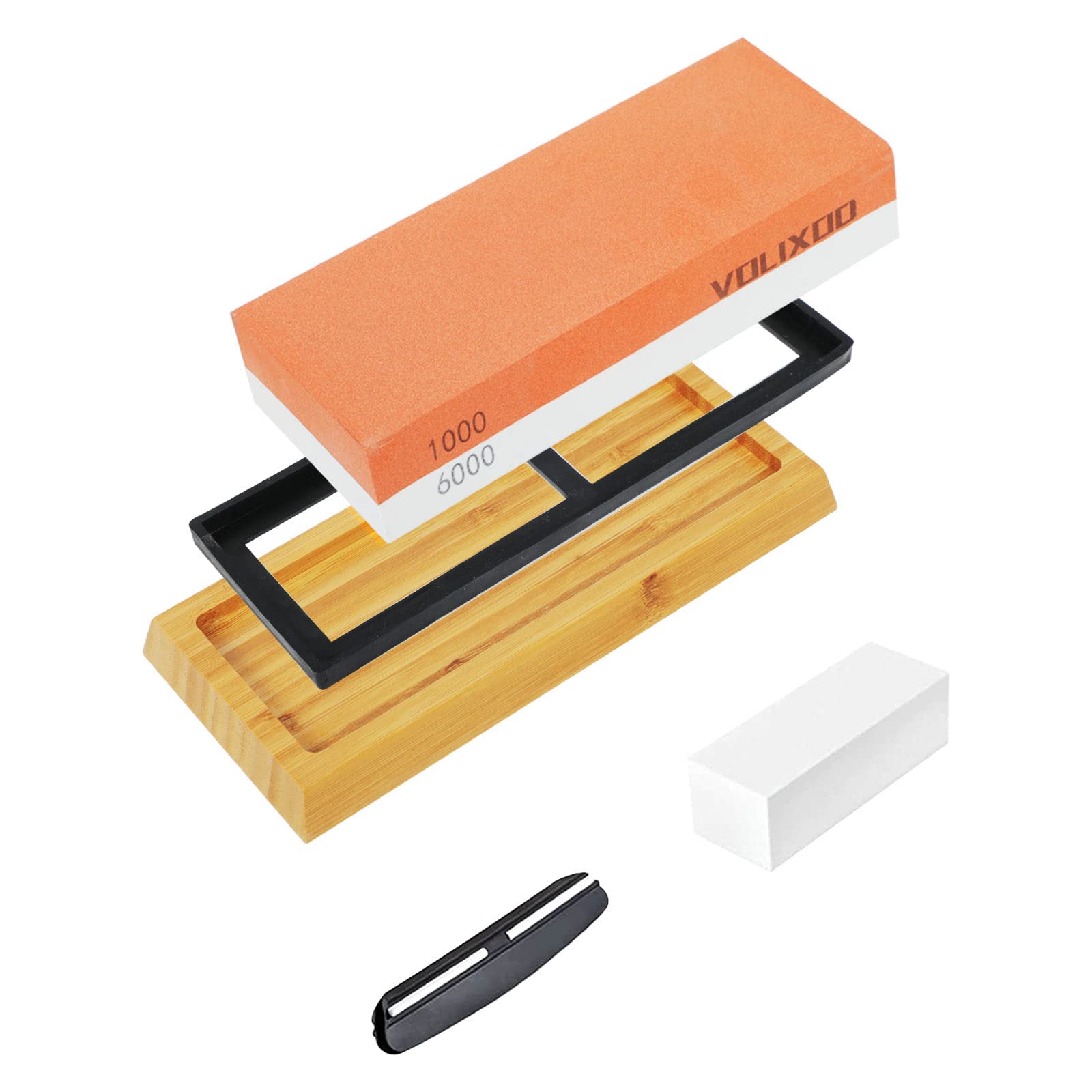 Buy Sharpening Stone Set 2 Side Grit 1000/6000 Premium Whetstone