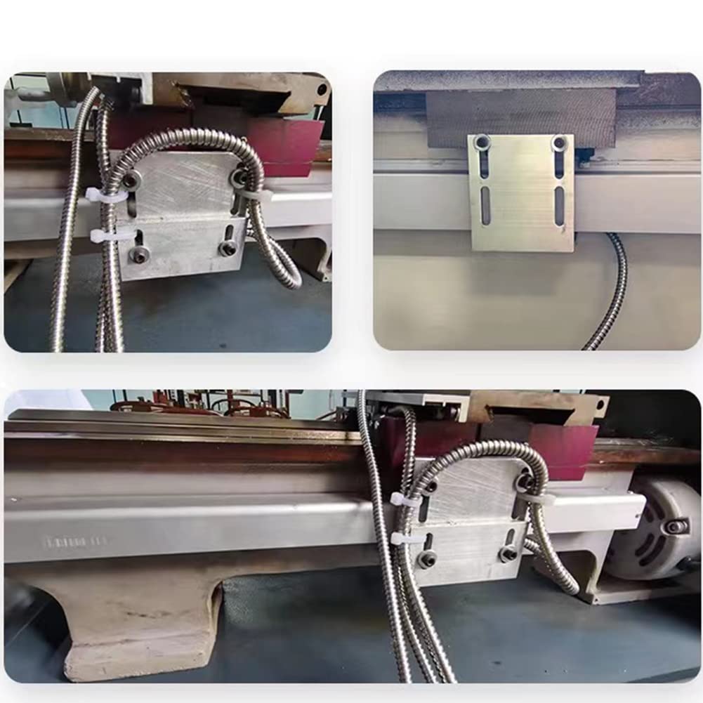 3 Achse Digitalanzeige Kit GUILOPOER 5µm Digitalanzeige mit 3 Axis Linear Maßstab für CNC-Fräsen Elektronische Linearwaage Fräsmaschinen Positionsanzeige (200mm+400mm+550mm)
