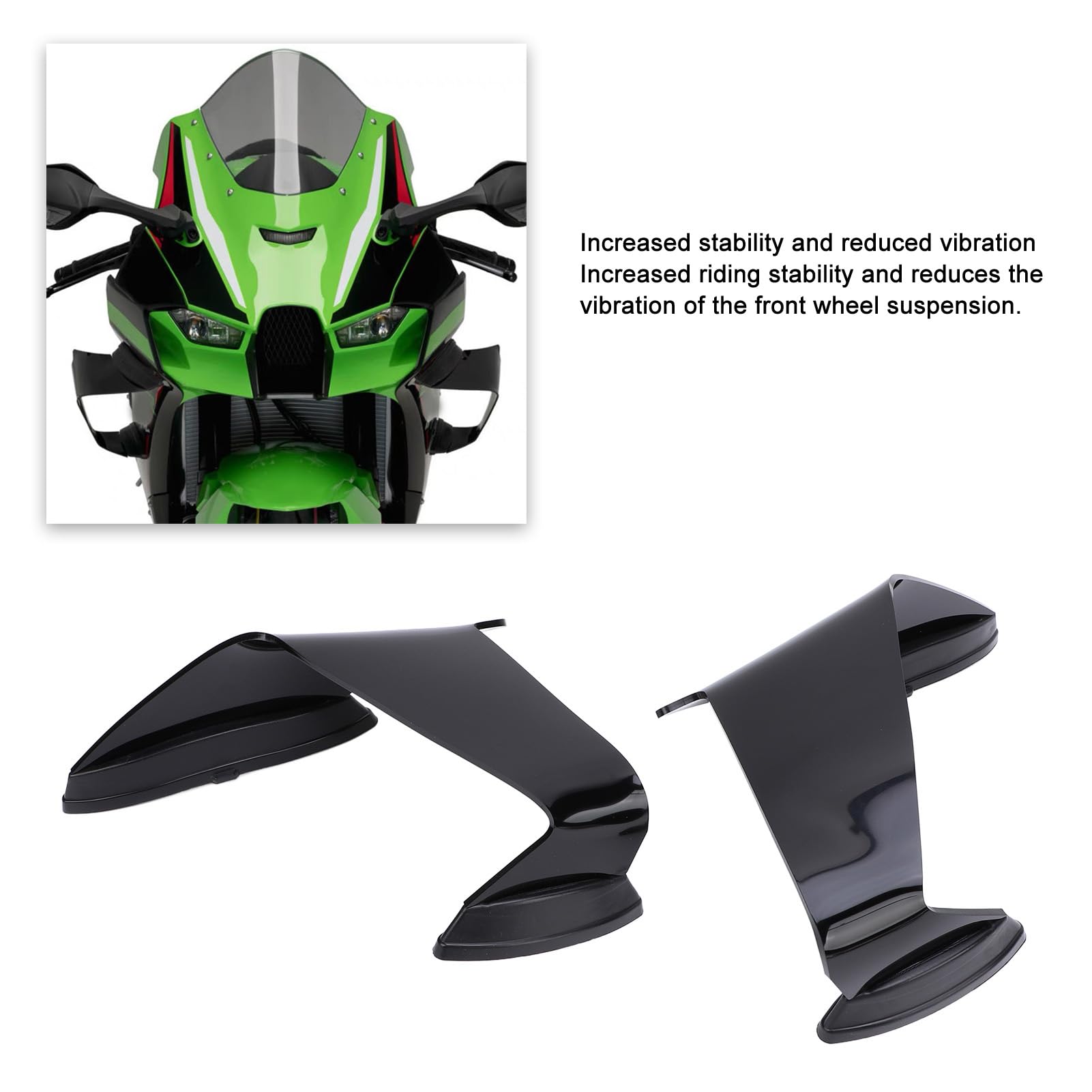 ZX‑10R ‑10RR 2022‑2024 Için Motosiklet Kaplama Hava Deflektörü