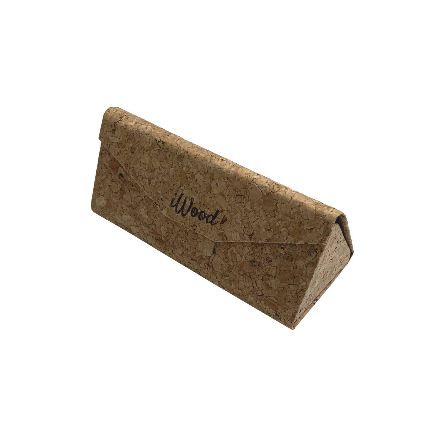 iWood Sonnenbrille aus Holz/Echtholz/Echtholzbrille/Holzbrille - Modell 06 Walnuss - für Damen und Herren - UV400 mit Polarisationsfilter (polarisiert) - Brillenmanufaktur aus Deutschland