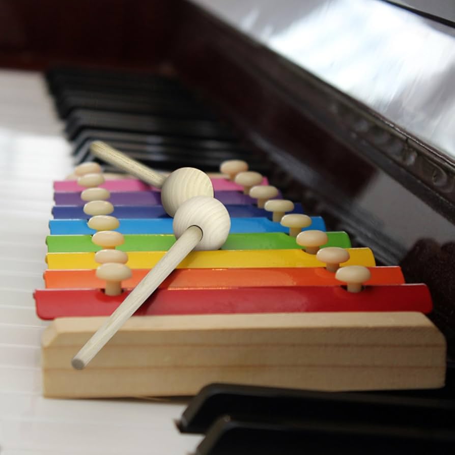 卓上木琴 マレット2組付き Amazon.co.jp: 木琴のバチ 10本セット 木製 木琴用バチ 卓上木琴