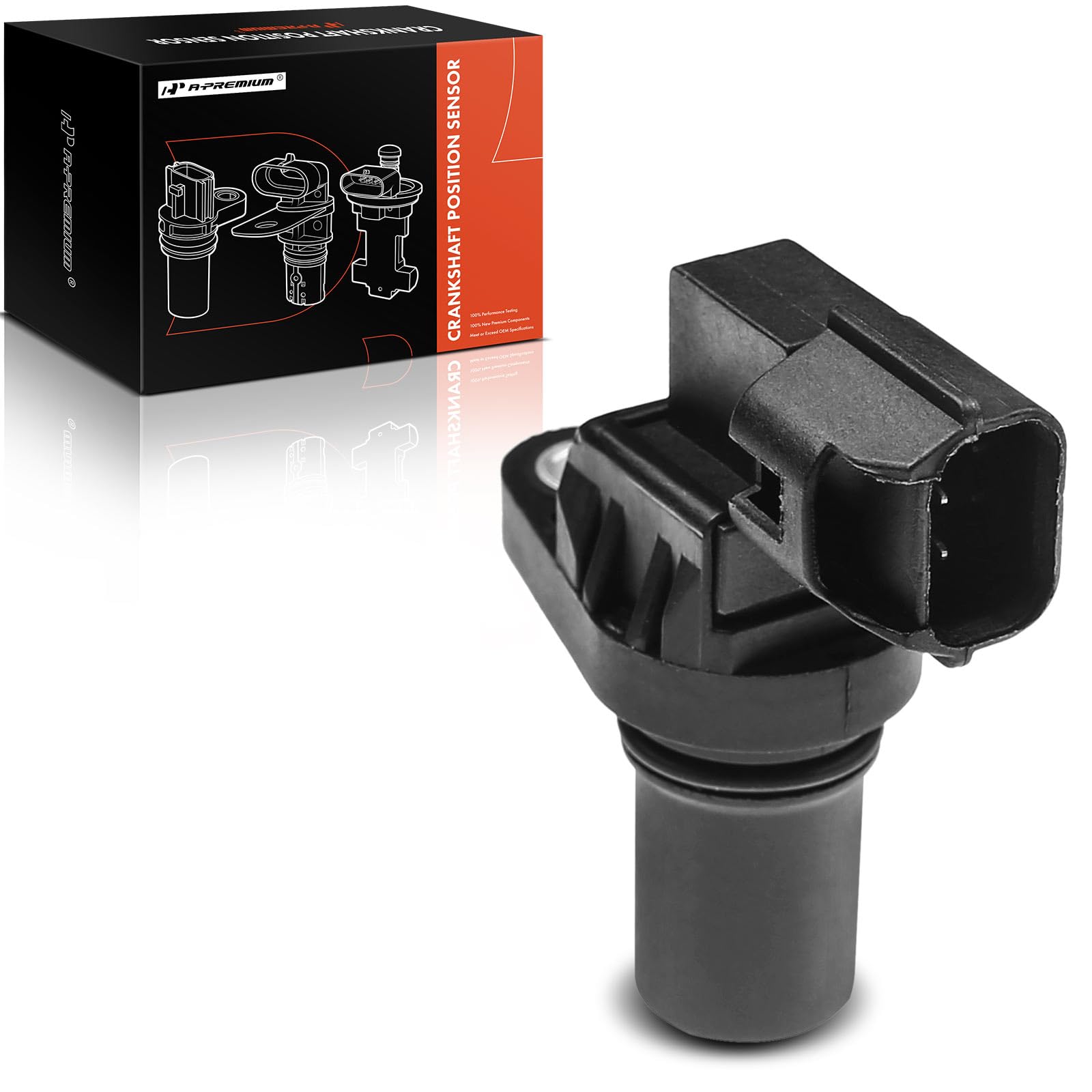 A-Premium Speed Sensor Compatible with Mitsubishi Galant 1999-2008 Eclipse 2000-2011 Montero Sport 1999-2004, Replace# MD759164