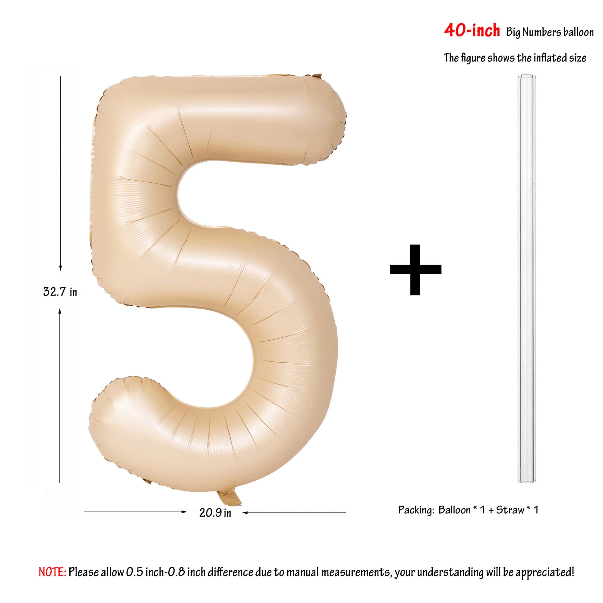 Red 0 balloon 40 Inch Giant Helium Foil Number 0 to 9 Red Balloon Birthday Wedding Party Digital Decorations (Number 0) — view 566