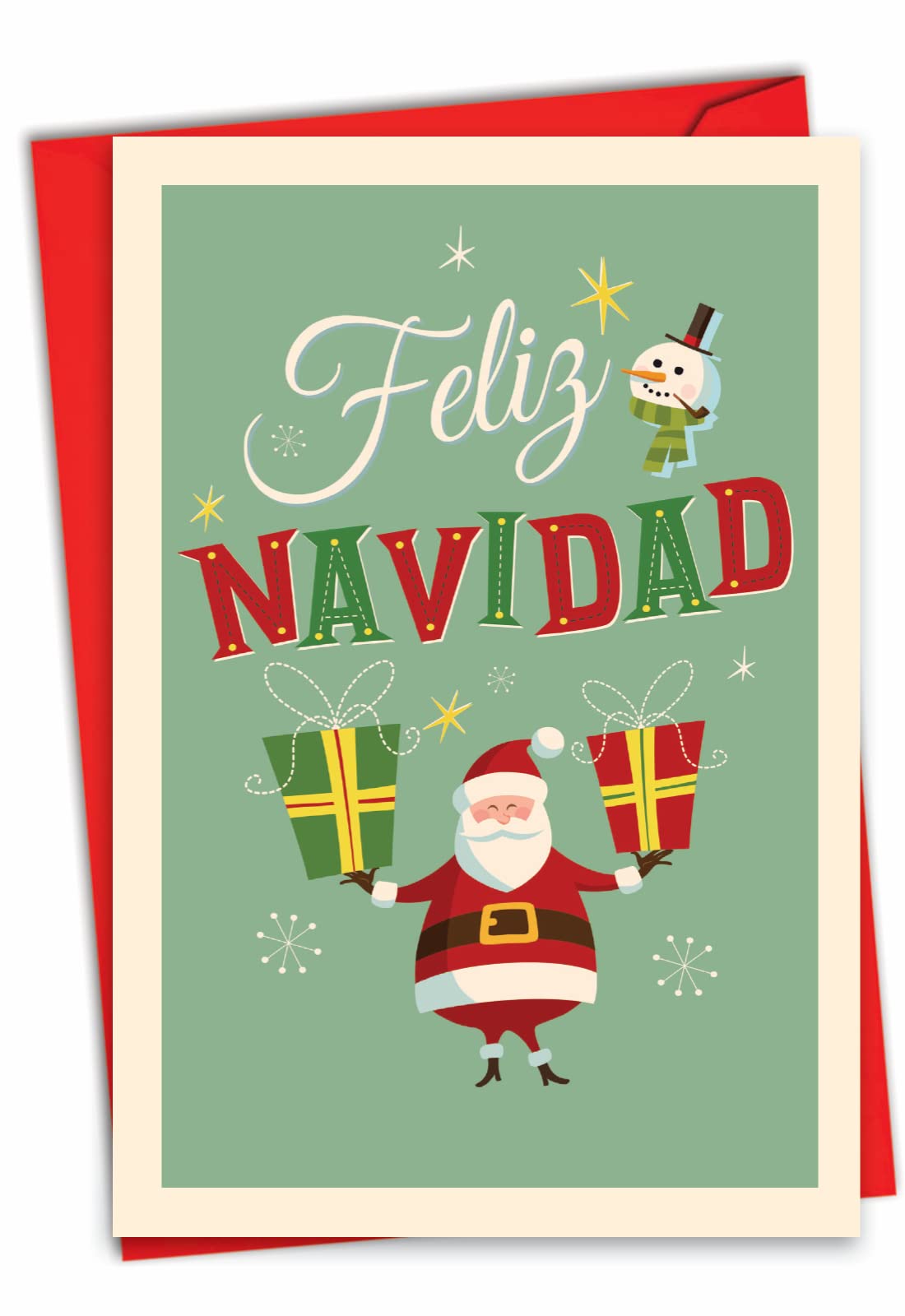 Spanish christmas greeting cards Outlet