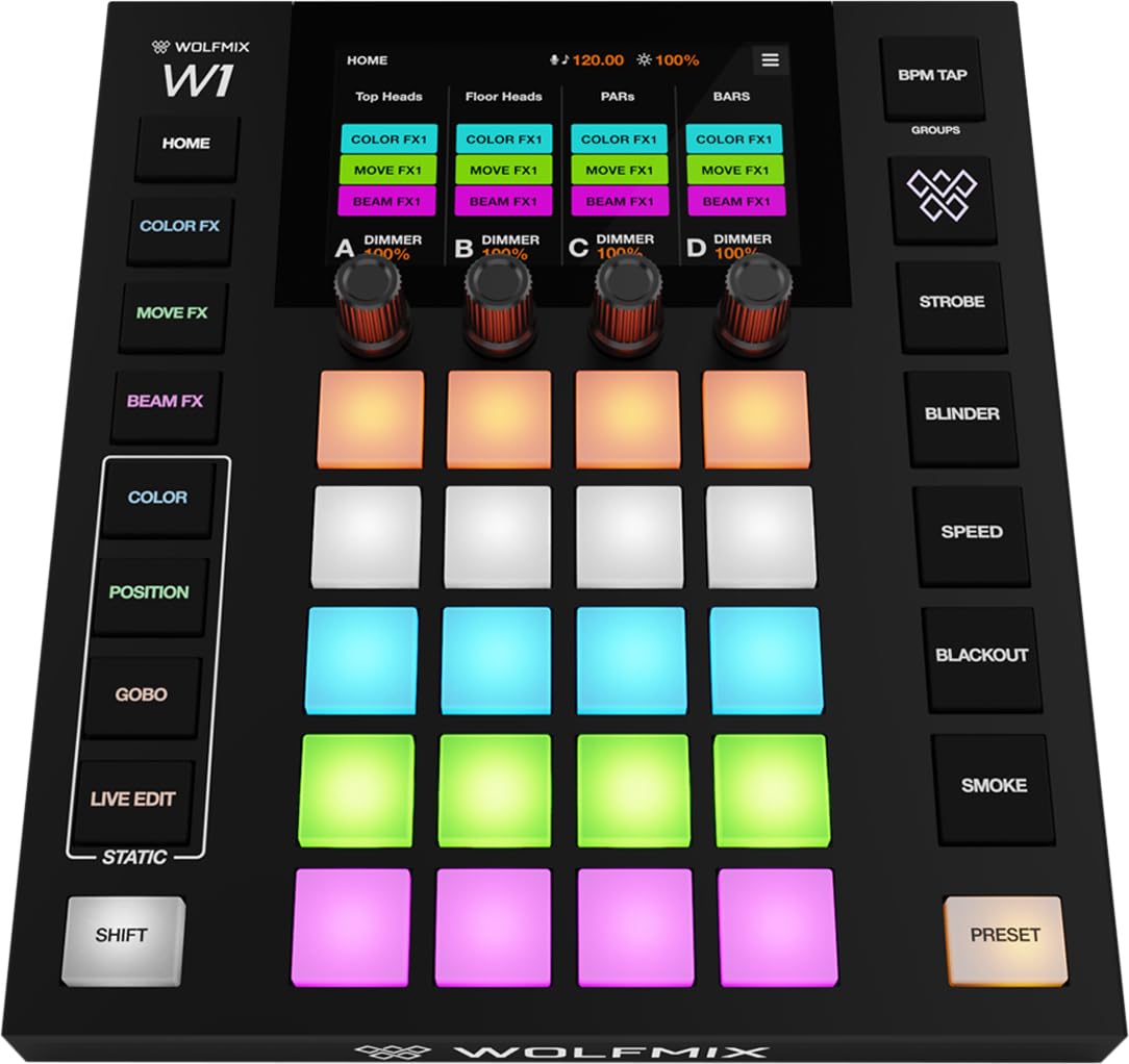 Wolfmix W1 MK3 DMX Controller Standalone