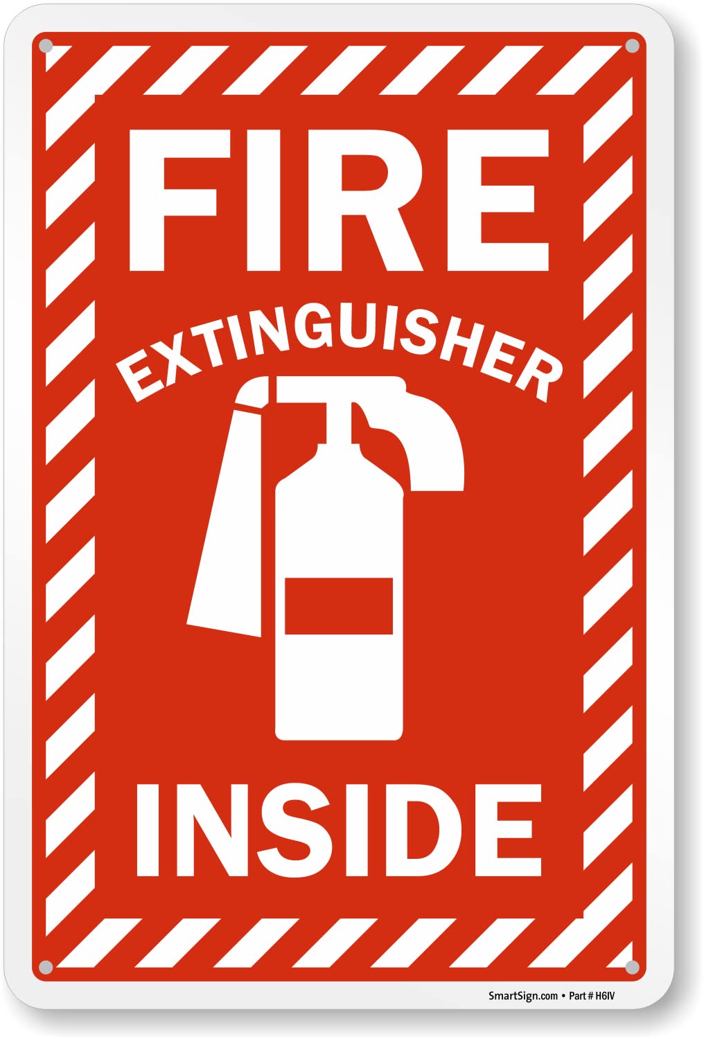 SmartSign Fire Extinguisher Inside Label | 4" x 6" Engineer Grade Reflective, Pack of 3 — Amazon image 9