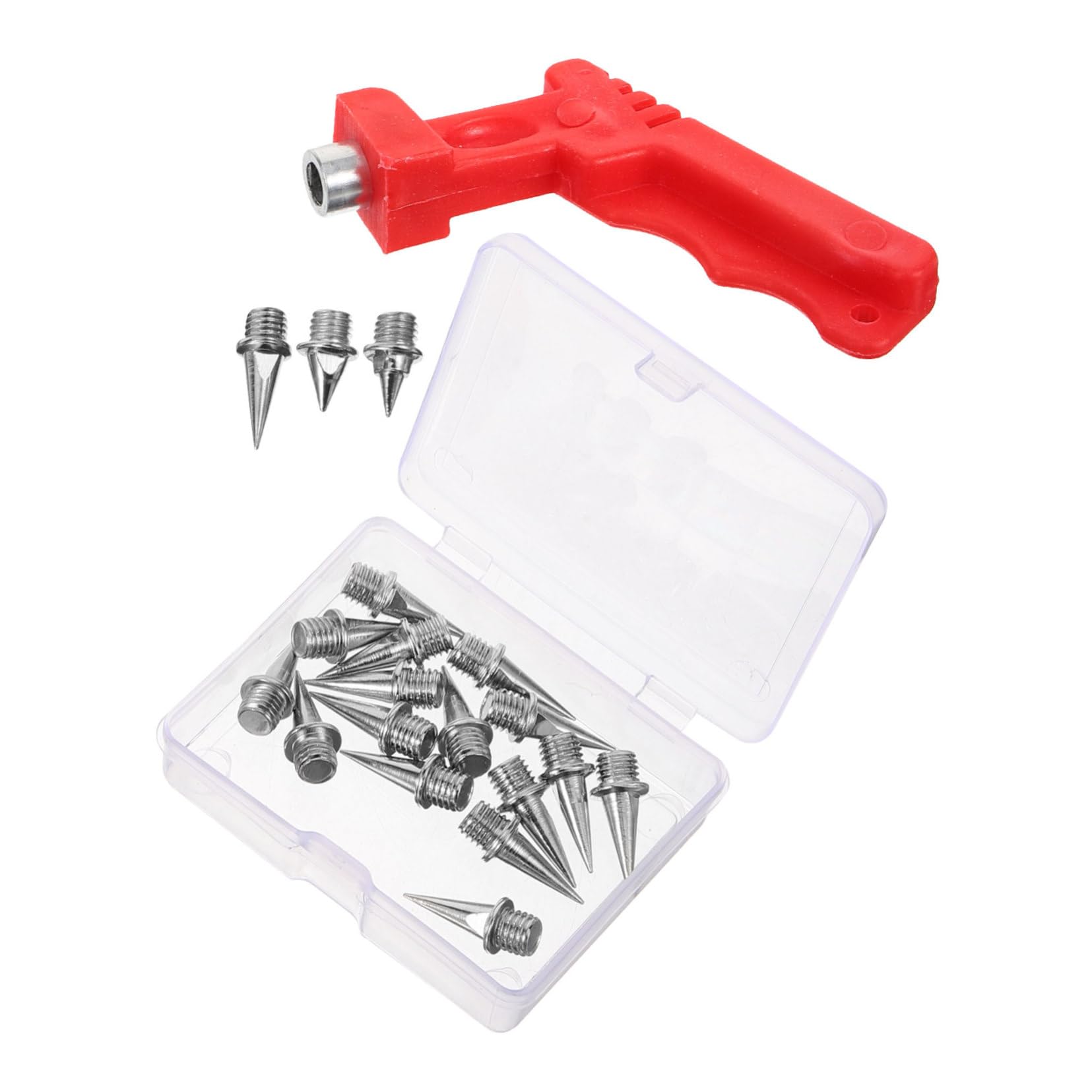 GALPADA 1 Set Spikes Sports Running Grips Shoe Short Sprinting Spikes Lightweight Traction Athletics High Outdoor Track Spikes Shock Replacement Jump Spikes Metal