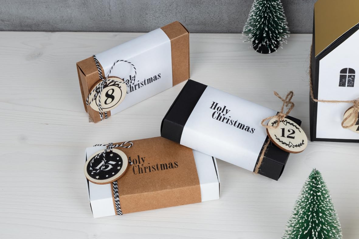 Rayher Calendario Dell'Avvento Accessori – Renna Rudolf – Set Adesivo Per Decorazione Fai Da Te – 1 Pezzo