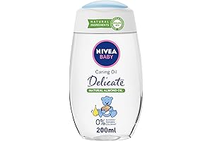 NIVEA Baby Caring Oil 200ml: Nourishment for Delicate Baby Skin