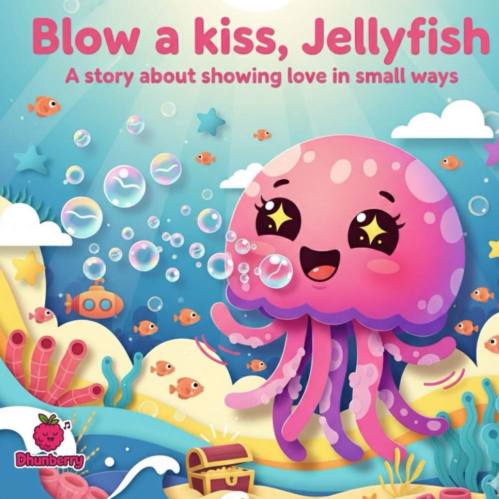 Blow a Kiss, Jellyfish: A Rhyming Story About Love in Small Ways (The 100 Book Kids Collection)