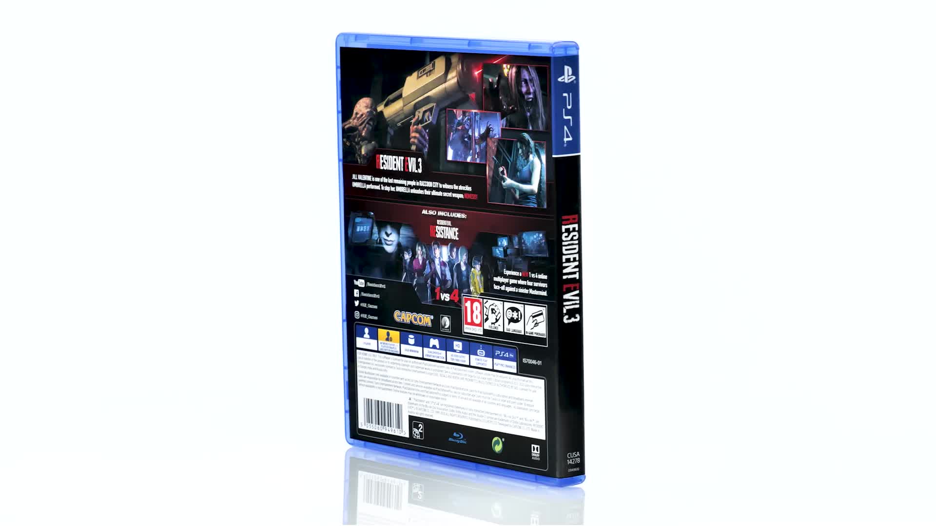 Resident Evil 3 - Playstation 4 Game (Gebraucht) in Hünenberg See für