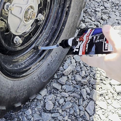 Image of Off-Road Instant Tire Repair Tire Sealant Kit - Permanent Seal - Tread & Sidewall Punctures - Bead Leaks - Slow Leaks - Dry Rot - Fix and Prevent Flat Tires (20oz)