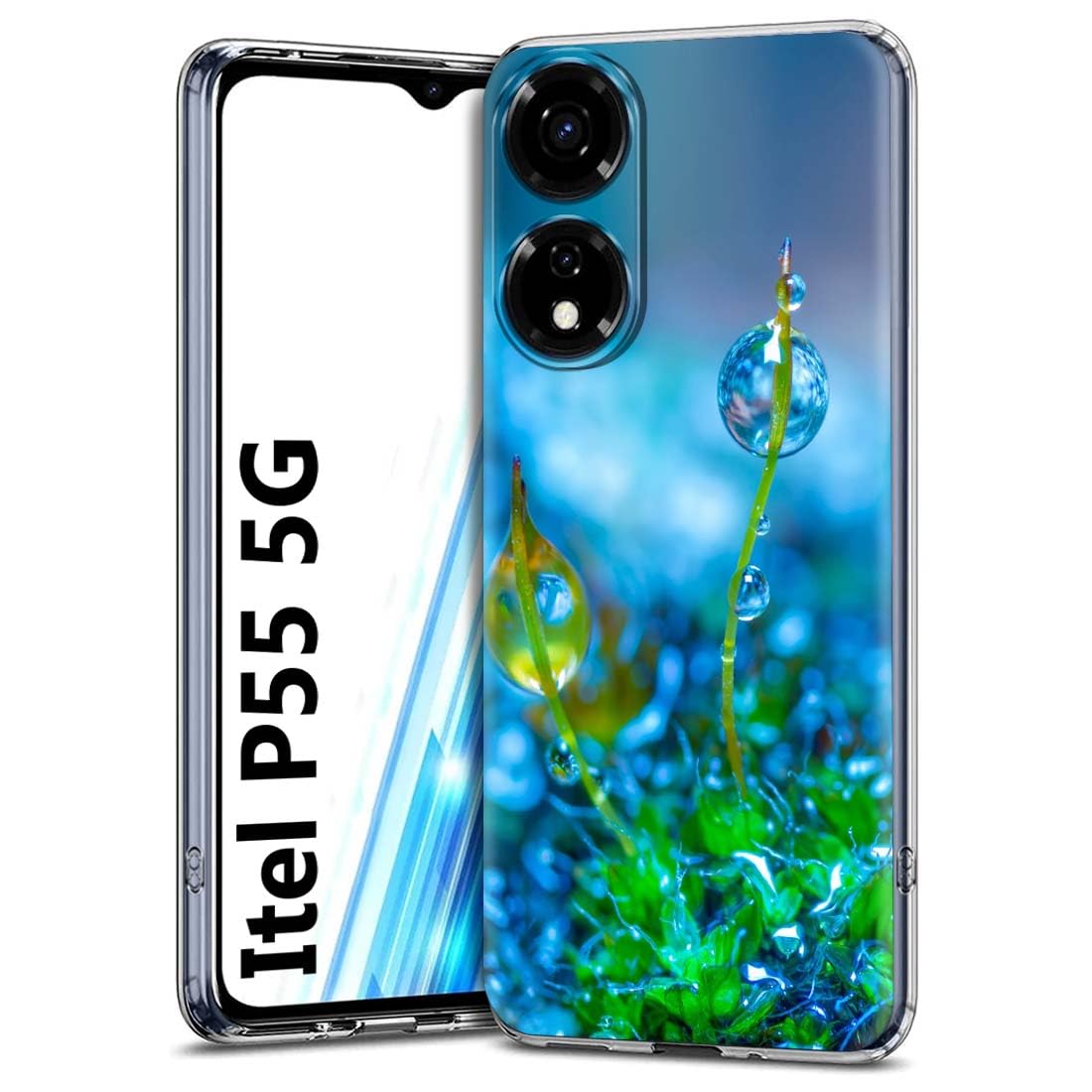 Fashionury Designer Printed Soft Silicone Back Case Cover for itel P55 5G Back Cover for itel P55 5G -D0697 (B0CLK72M4S) Amazon Price History, Amazon Price Tracker