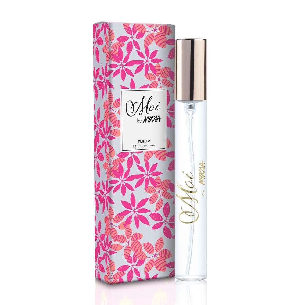 Moi by Nykaa Fleur Eau De Parfum, Floral Spicy Fragrance with Orange Blossom and Bergamot for Women, Travel Size Mini Perfume-image-38