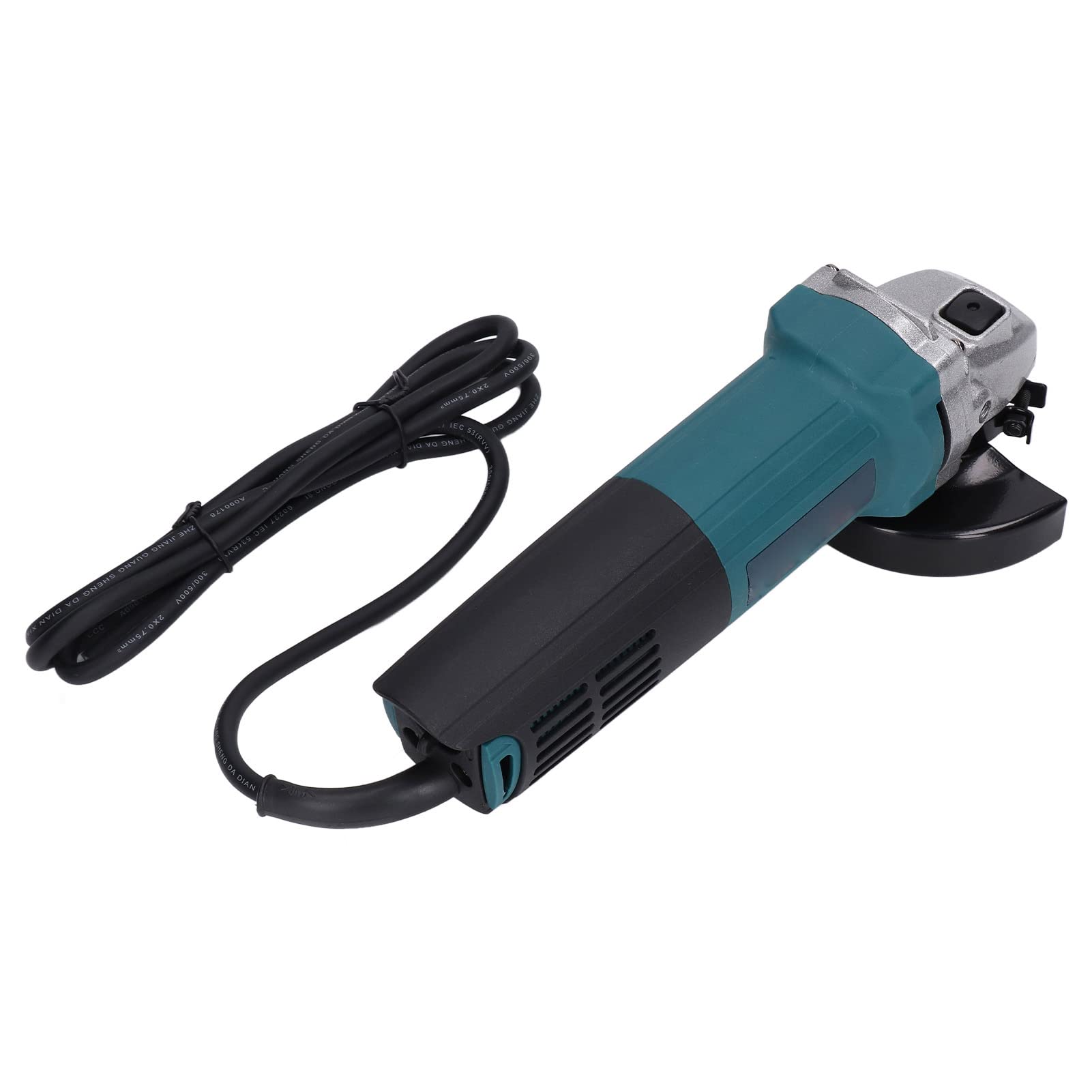 Yosoo Health Gear Szlifierka Kątowa, Szlifierka Kątowa ze Stali Stopowej 980 W 11000 Obr./min 4-calowa Elektryczna Polerka do Cięcia, Szlifowania i Polerowania Metalu dla Metalowców Hydraulików