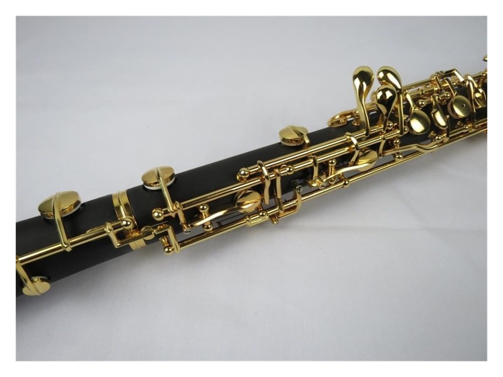 Strumento Oboe Chiave in Legno Composito Semiautomatico Oboe Placcatura in Oro Principiante di Oboe