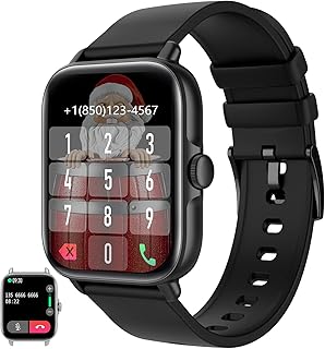 Bctemno Smart Watch Smart Watches for Women(Answer/Make Call), Watch for Men1.7 Smartwatch Fitness Tracker for Android and iOS Phones with Heart Rate Sleep Tracking, 28 Sport Modes, Blood Oxygen