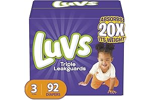 Luvs Size 3 Diapers - 92 Count