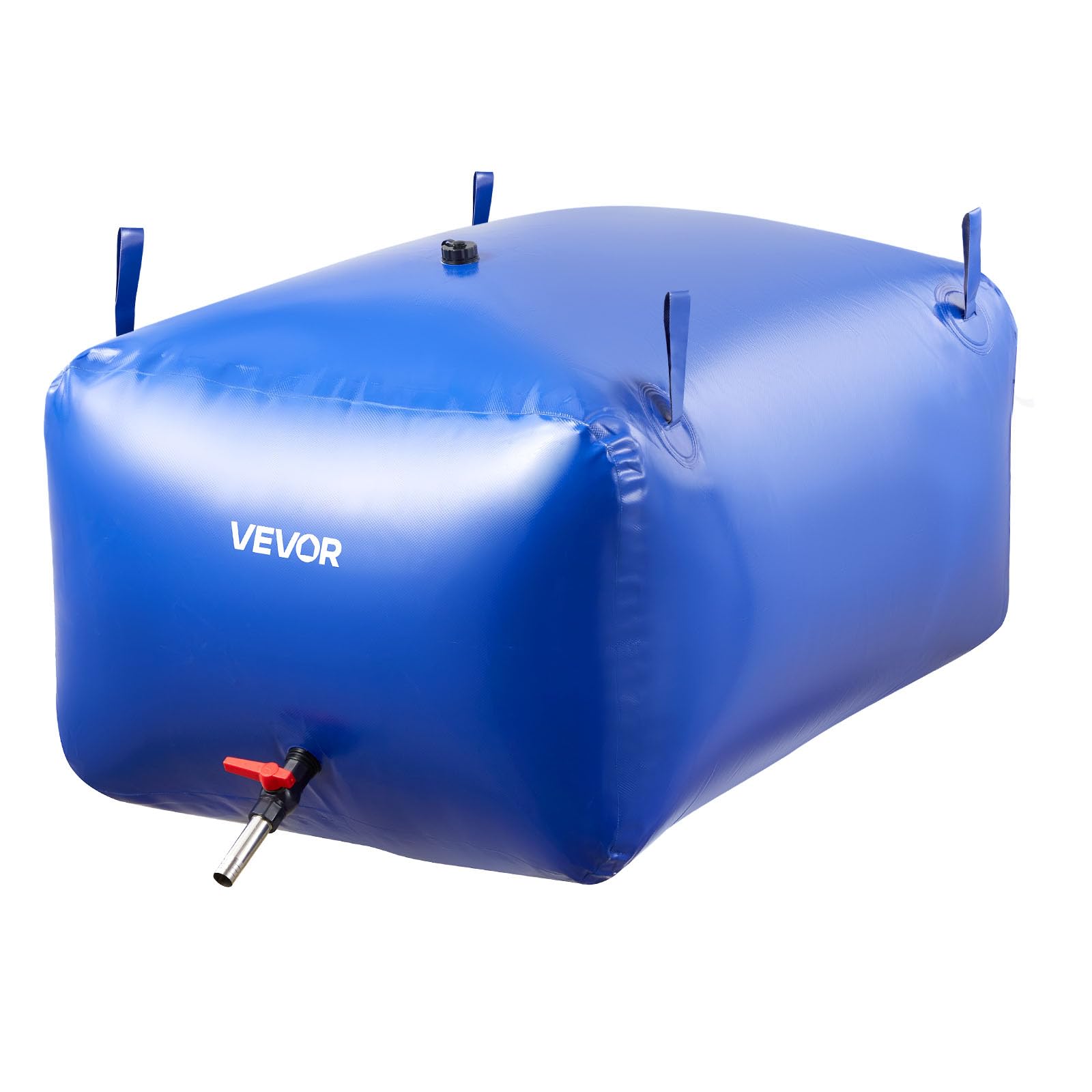 VEVOR Water Storage Bladder 105.7 Gallon Large Capacity Water Bag, Portable &amp; Collapsible Soft Waters Container, Leakproof &amp; Tear-Resistant PVC Emergency Waters Storage Tank for RV Truck &amp; Outdoor Use