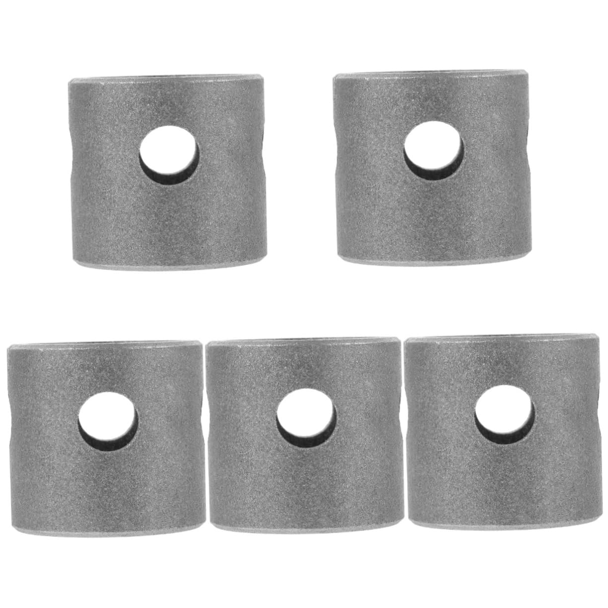 Mobestech 5piezas Soporte De Montaje De Tubo para Jack De Remolque Giratorio De Alta Carga Adaptable para Instalaciones De Soldadura Caravanas y Remolques