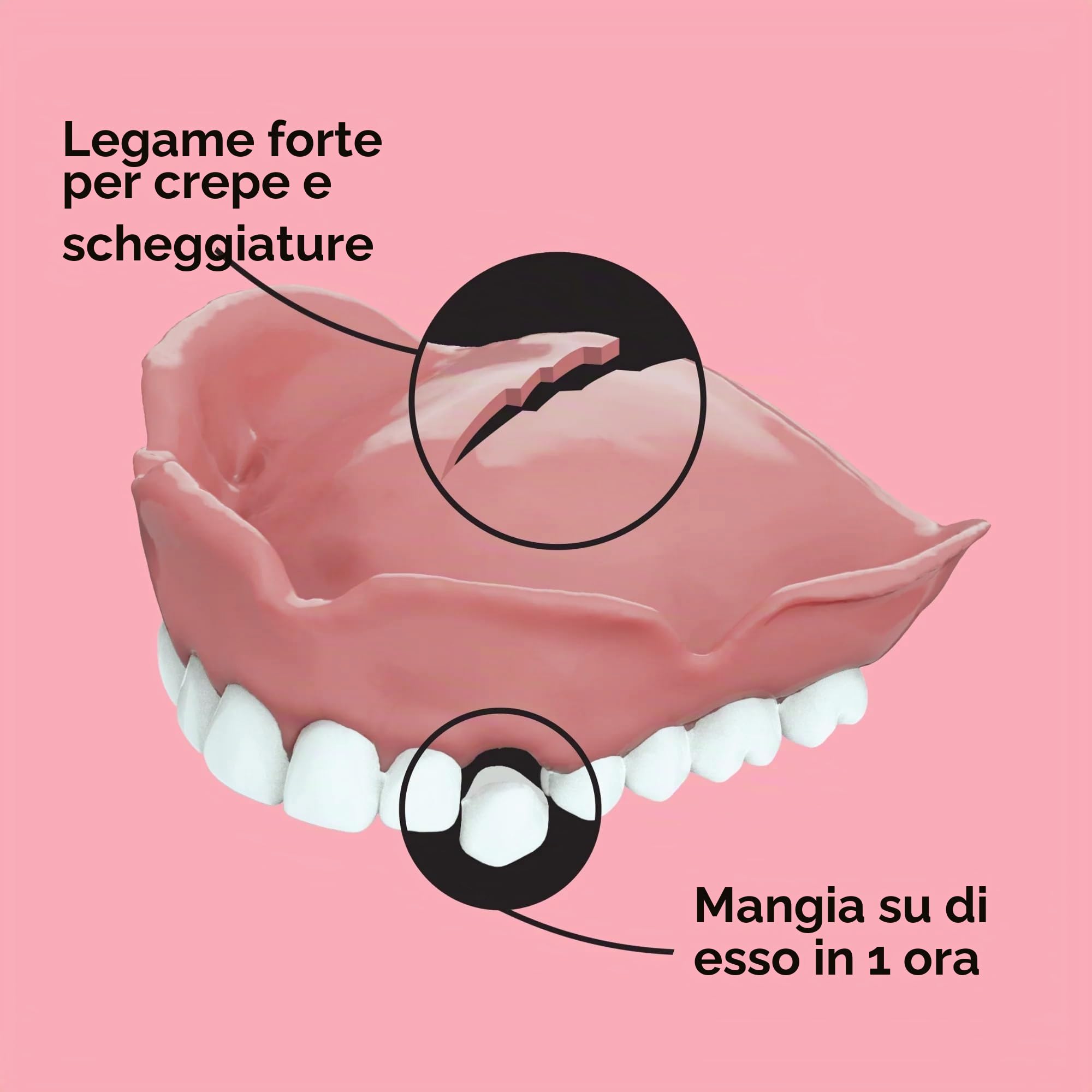 Dentemp - Kit di Riparazione per Dentiere D. O. C