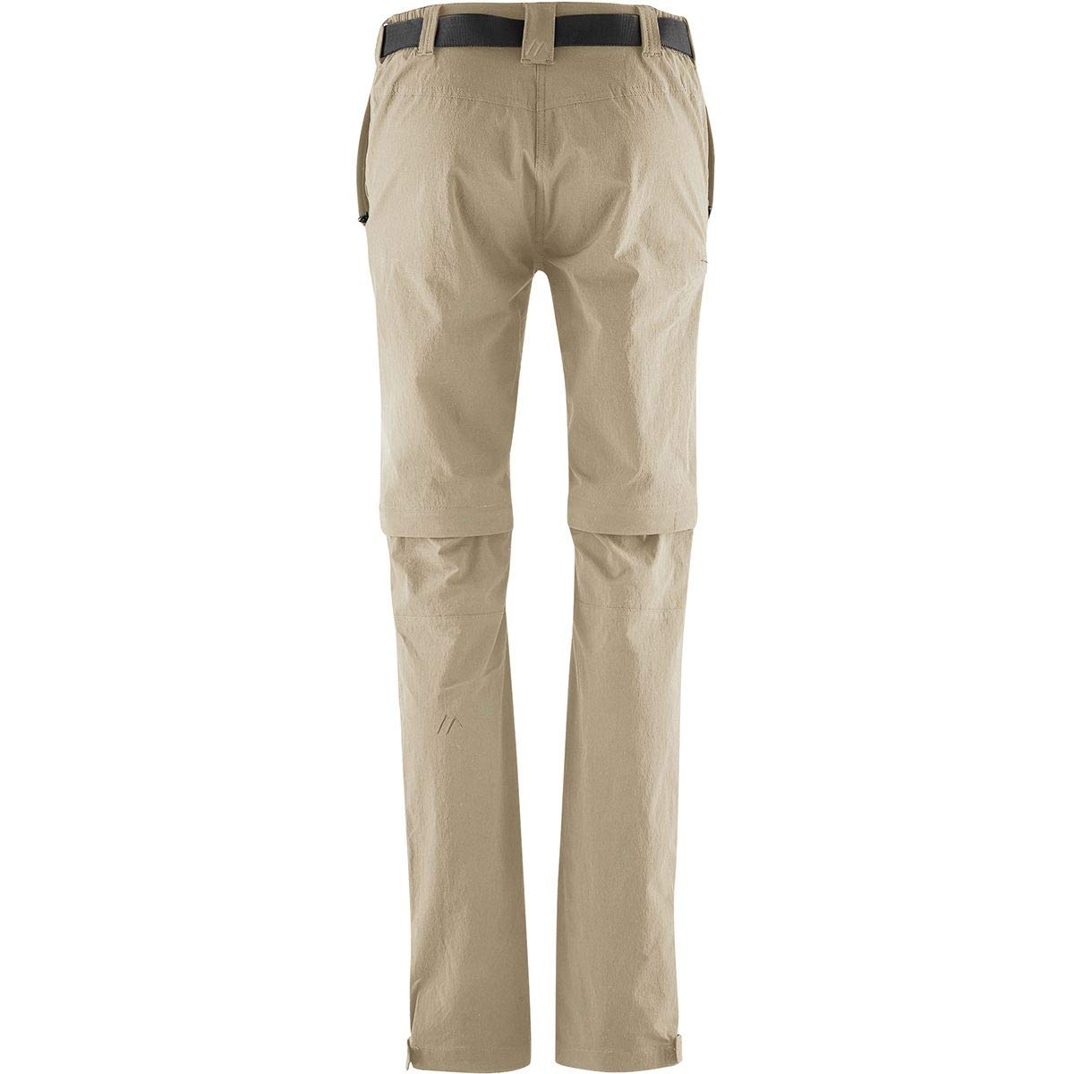 Maier Sports NATA, Damen Wanderhose, Wasserabweisende Outdoorhose für Trekking und Hiking, Praktische T-Zipp-Off-Funktion, PFC-frei, mSTRETCH pro 4 & Dryprotec