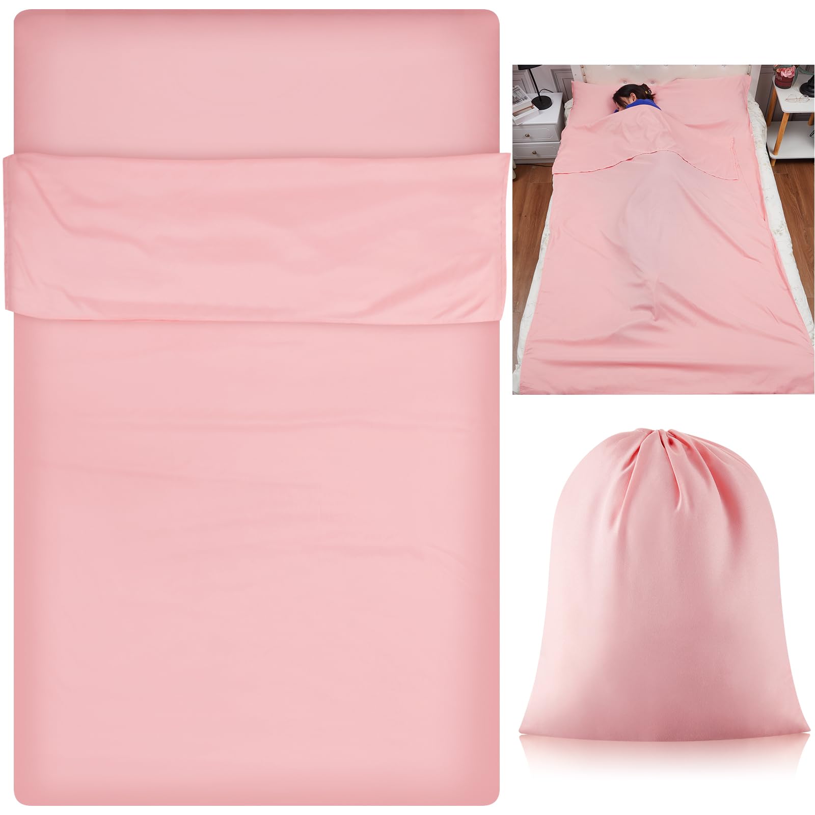 Irenare Self Tan Sleep Sack Reusable Body Self Tanners Lightweight Breathable Tanning Sleeping Sac for Bed Travel Sleeping