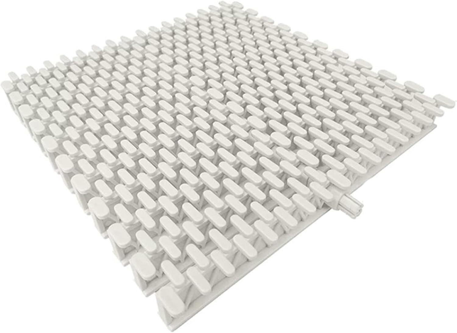 Rejilla de plástico para Piscinas, Rejilla de Drenaje de 30 cm para Piscinas, duchas y Caminos, Juego de 9 Piezas, Duradera y fácil de Instalar.
