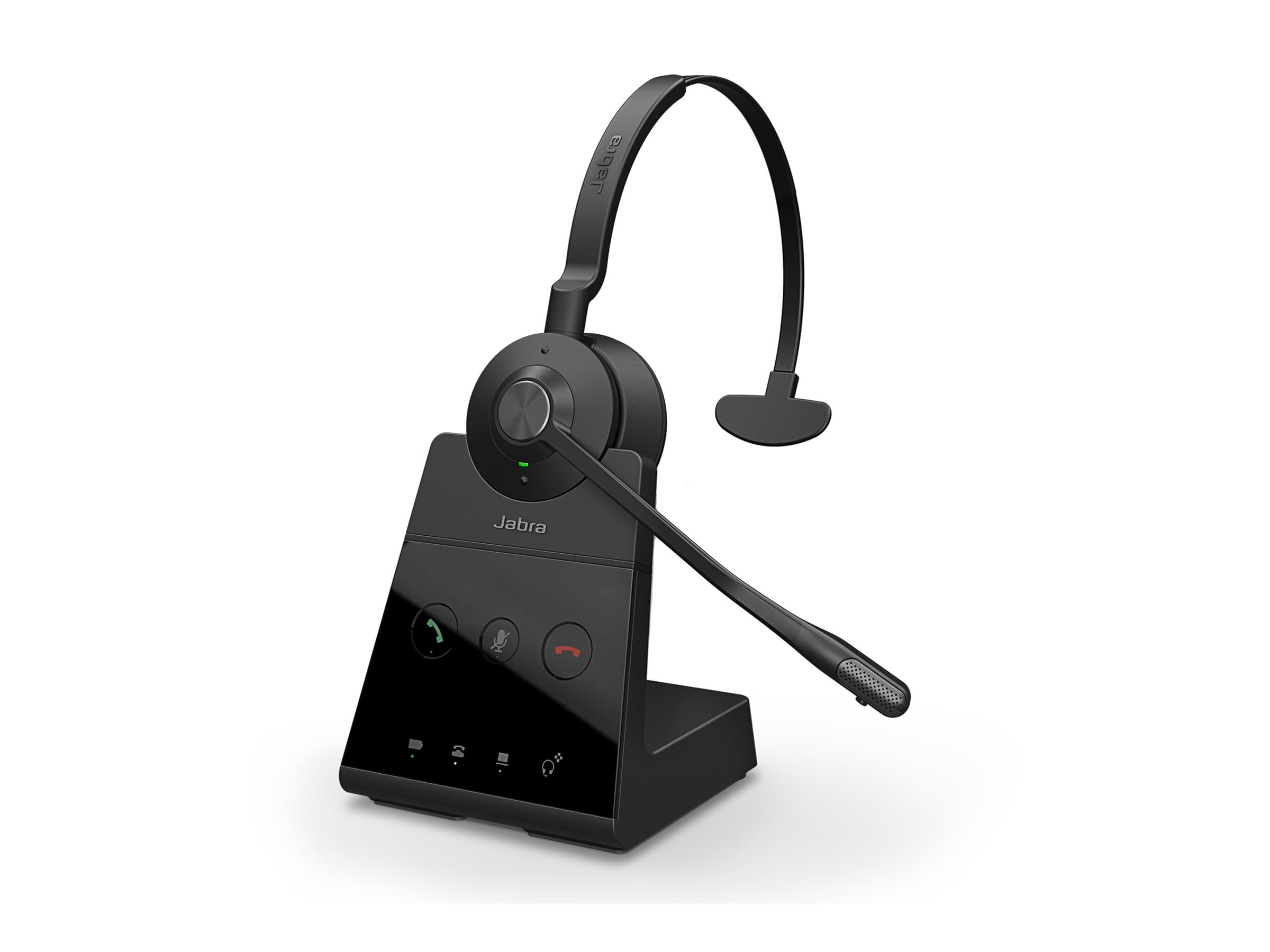 Jabra Engage 65 SE Mono Headset, Base, Power Supply, 1.5m USB-C to USB-A Cable, Desk Phone Cable, Quick Start Guide, Warranty and Warning (Safety Leaflets)