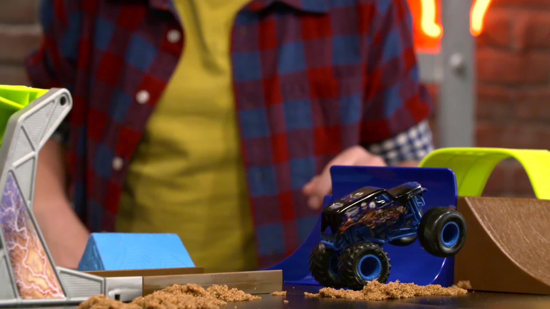 Monster Jam Original Monster Jam Champ Ramp Freestyle Spielset