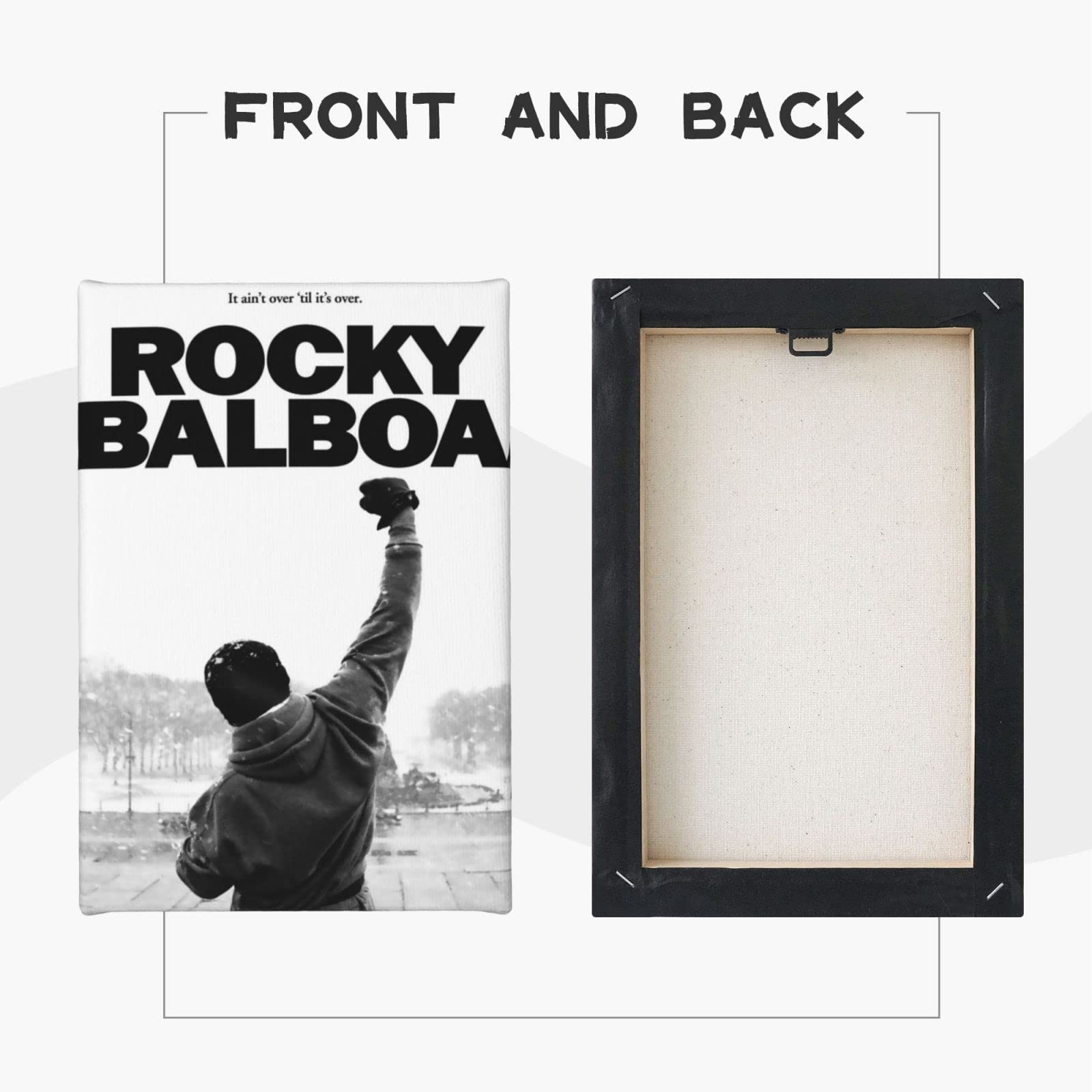 Amazon.co.jp: アートポスター ロッキー 映画 アートパネル アート