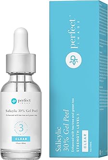 Salicylic Gel Chemical Peel - Enhanced with Green Tea Extract and Tea Tree Oil (30% Strength)