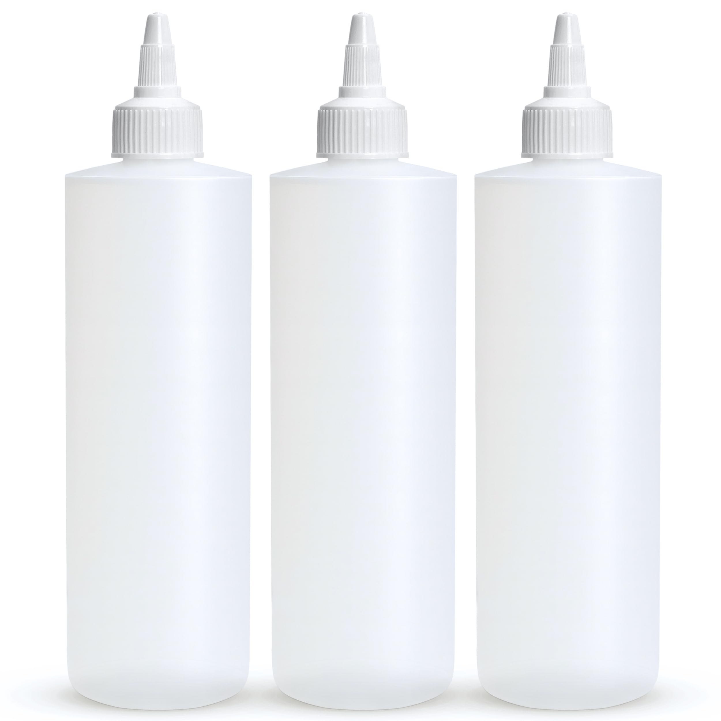 BRIGHTFROM Botellas exprimibles de condimentos, botella vacía de 8 onzas con tapa superior giratoria, a prueba de fugas, ideal para ketchup, mostaza, jarabe, salsas, aderezo, aceite, artes y